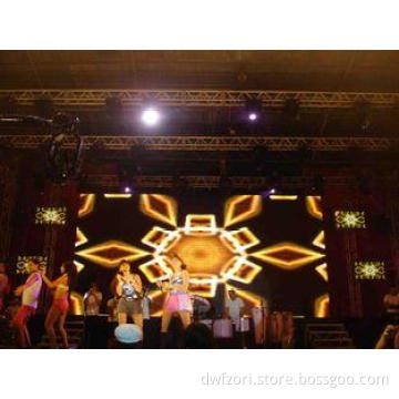 Rental P10 LED Curtain Display Video P4.8 , Stage Backgroun